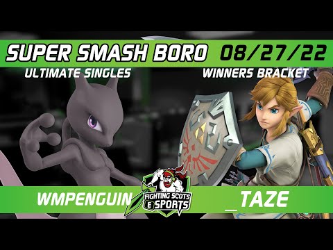 Super Smash Boro #32 WR1 - WmPenguin (Mewtwo) vs. _Taze (Link) - Smash Ultimate