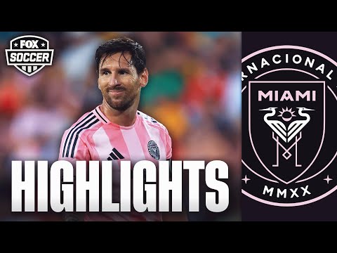 Lionel Messi Scores Twice & Adds Assist in Inter Miami's 5-1 Win | Highlights | FOX Soccer