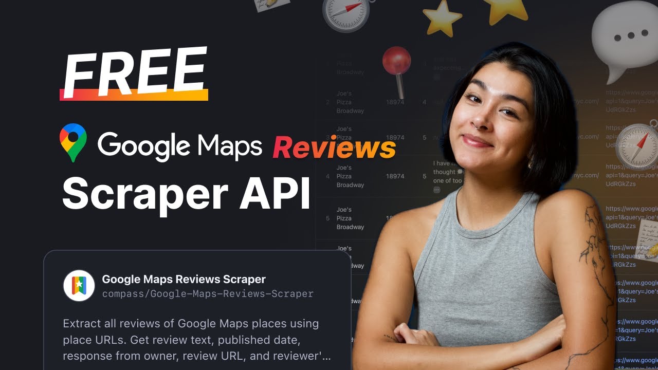 FREE Google Maps Reviews Scraper API - How to Scrape Google Reviews