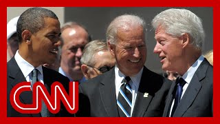 Rare joint appearance of Biden and two predecessors underscores extraordinary moment in US history