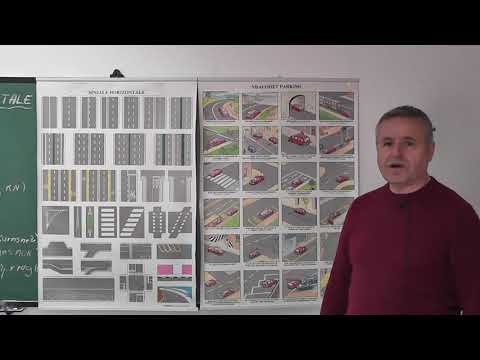 Autoshkolla dhe Kursi i Patentës, Sinjalet horizontale, Mësimi 13