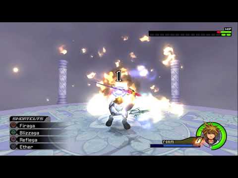 [KH2FM] How to easily beat Data Marluxia - Lvl 1 Critical Mode - No Damage