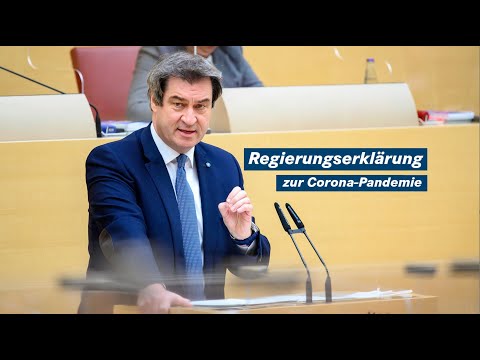Zehnte Regierungserklärung zur Corona-Pandemie (05.03.21) - Bayern