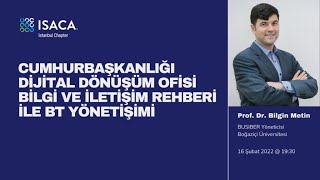Cumhurbaşkanlığı Dijital Dönüşüm Ofisi Bilgi ve İletişim Güvenliği Rehberi ve BT