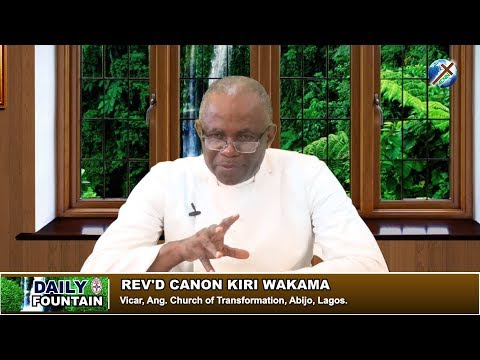 DAILY FOUNTAIN OF OCTOBER 11, 2018 - REV'D CANON KIRI WAKAMA