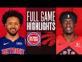 PISTONS at RAPTORS | FULL GAME HIGHLIGHTS | November 19, 2023