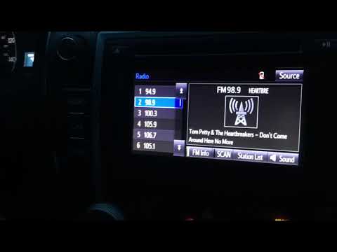 TOYOTA UNRESPONSIVE TOUCHSCREEN SOLUTION