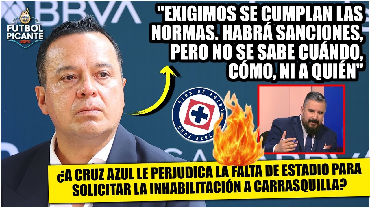 CRUZ AZUL PIERDE más sin MIER y SU FALTA DE ESTADIO pasa factura: sentenció Álvaro | Futbol Picante