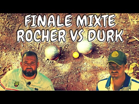 Finale Mixte Championnat de France Pétanque 2021 Rocher vs Durk