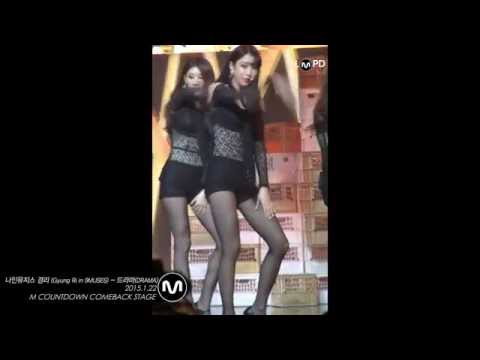 [MPD/직캠] 150122 9MUSES Gyung Ri(나인뮤지스 경리) - DRAMA(드라마)