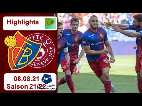 Highlights: FC Basel vs Servette - Genf FC (08.08.21)