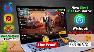HOW TO PLAY FREE FIRE IN LAPTOP ! LITE EMULATOR BEST FOR PC | FREE FIRE OB48 IN 2GB RAM LiveProoF