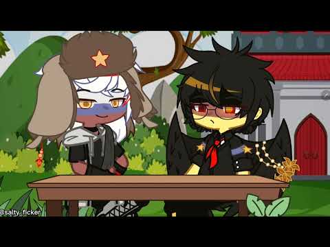 do you speak japanese meme (but different) [countryhumans/gacha club] [russia x germany ??] []🇩🇪🇷🇺[]