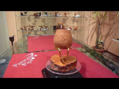 Pipa in radica bent fatta a mano - www.paronellipipe.it