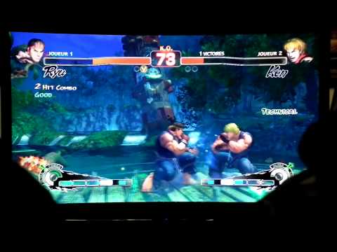 WGC2K11 - SSF4 World Team 1/4 Final - Switzerland Vs Belgium 2/6 - ? (Ryu)[CH] Vs Keftaros (Ken)[BE]