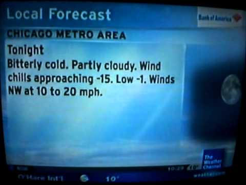 O'Hare Airport IntelliStar - 12/13/10 @ 10:28 p.m. CST