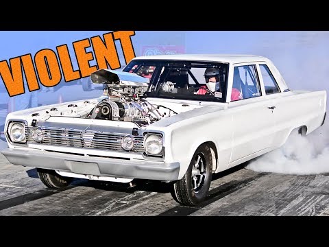 Blown Hemi-Powered Plymouth Makes Some NOISE!