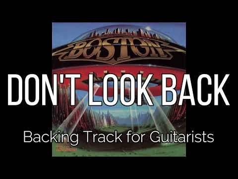 Boston - Don't Look Back (con voz) Backing Track