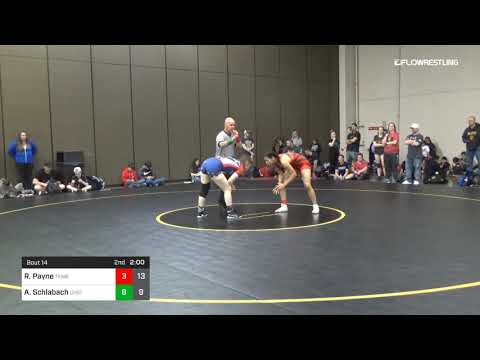 127 Lbs Rr Rnd 1 Rontaysia Payne Tennessee Dual Vs Andrea Schlabach Ohio Draw