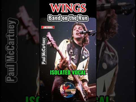 Thumbnail for 🎤70s WINGS: Band on the Run *ISOLATED VOCAL*🔥 by Paul McCartney, R.E.M., The Beatles, Sting