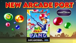 Mega Pang - New Arcade port - Sega Megadrive