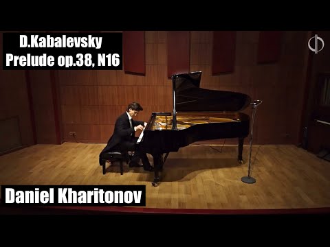 D.Kabalevsky Prelude op.38, N16 Daniel Kharitonov (Даниил Харитонов)