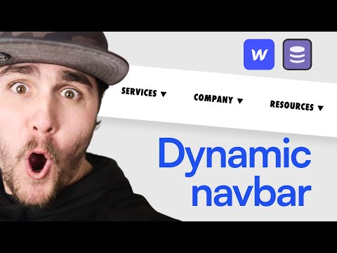 How to make a dynamic Webflow navbar with the Webflow CMS