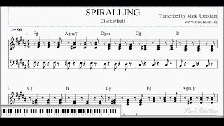 Erasure Spiralling Sheet Music &amp; Midi File