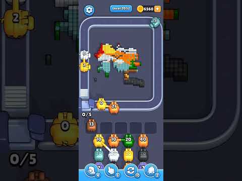 Pixel Flow Level 2032 Walkthrough