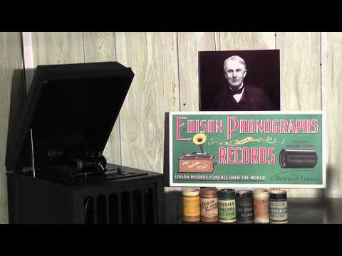 Edison blue amberol cylinder 5027 - Rovin' Gambler by Vernon Dalhart