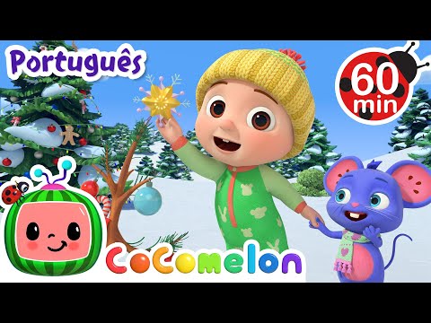 Capa de O Natal Está Chegando! | 1 HORA DE COCOMELON! | Músicas Infantis e Desenhos Animados para Crianças