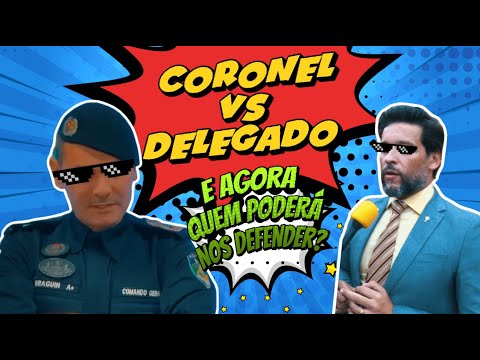 🔥 CORONEL VS DELEGADO | E AGORA QUEM PODERÁ NOS DEFENDER  #rondônia #portovelho #meme #resenhando