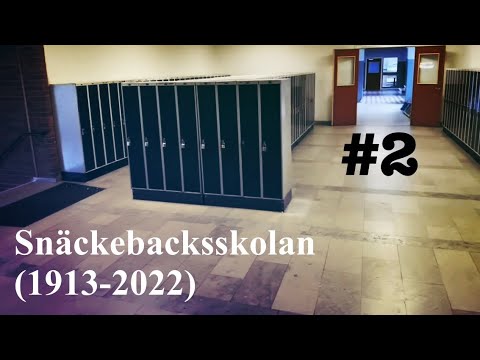 SNÄCKEBACKSSKOLAN FARVÄL #2 - - 2022-02-23 (RONNEBY - Blekinge) - högstadieskolan ska rivas