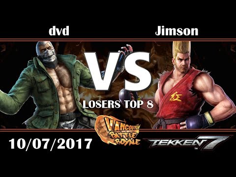 VBR Tekken 7: Losers Top 8 - dvd (Bryan) vs Jimson (Paul)