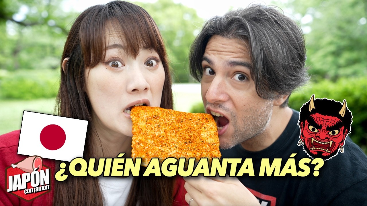 6 niveles de PICANTE JAPONÉS ¡Nadie debería probar esta chuchería!