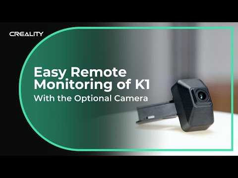 Install and setup the Creality K1 AI Camera for Timelapse & Print  Monitoring with Creality Cloud 