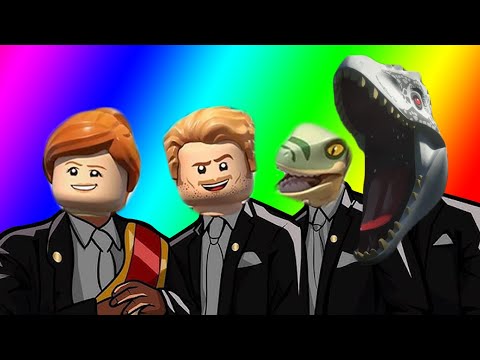LEGO Jurassic World: Double Trouble - Coffin Dance Song (COVER) Megamix