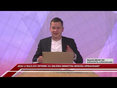 TV REPLIKA 02.06.2021. - JESU LI RAZLOZI OPORBE ZA SMJENU MINISTRA BEROŠA OPRAVDANI?