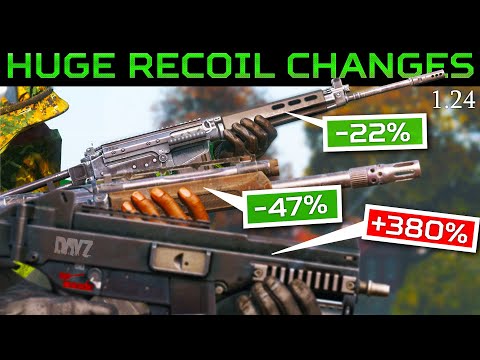 DayZ 1.24 Recoil & Stability Changes + New Tool
