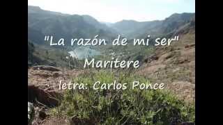 La razón de mi ser (cover) MariTere