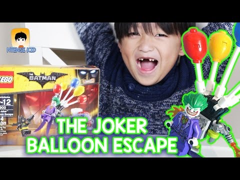 The LEGO Batman Movie The Joker Balloon Escape Lego Toy Review