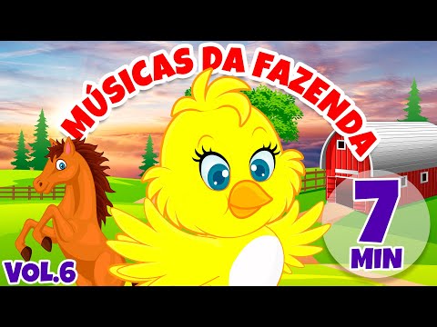 Músicas da Fazenda Vol. 6 - Giramille 7 min | Desenho Animado Musical