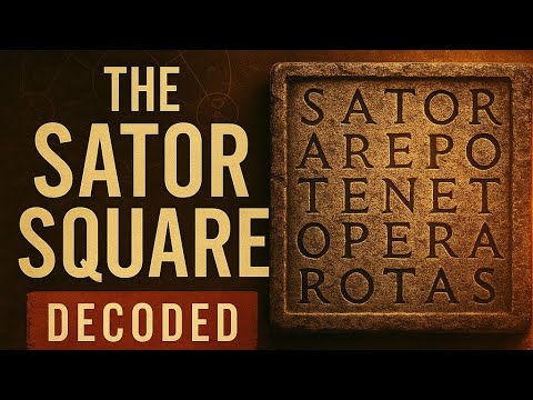 The Sator Square , The Time Loop Hidden in Plain Sight