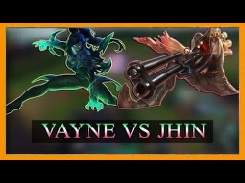 Jhin vs Vayne Montage - Jhin vs Vayne LOL SoloQ Highlights Outplays