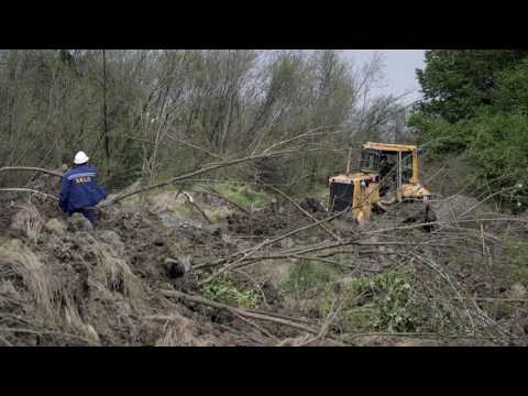 Alunecare de teren Alunu, Vâlcea