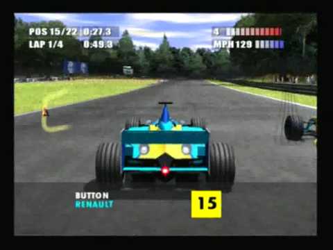 Official UK PS2 Magazine Demo Disc - F1 2002