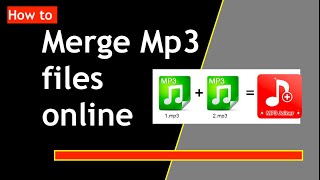 How to Merge mp3 files online | Merge MP3 Audio Files