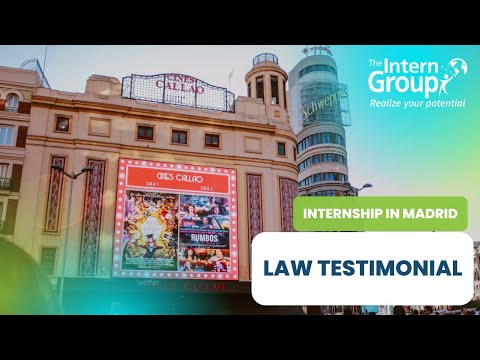 Internship in Madrid - Law Testimonial - Olivia's Experience