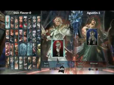 Soul Calibur 5 Final Ranbat Season 6.5 - Crow (Raph,Ezio,Aeon,Pat) vs Agustin (Mitsu) Grand Finals