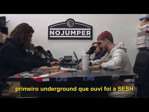 Lil Peep Talks about His start in Music, School, and Schemaposse (legendado)